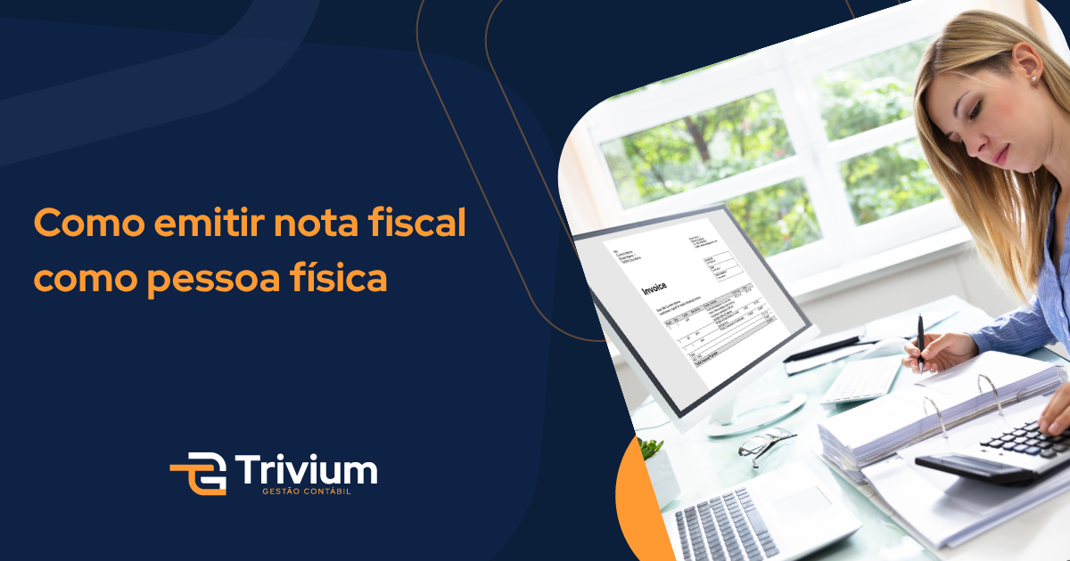 Como emitir nota fiscal como pessoa física